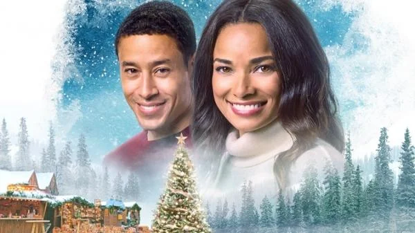 Un sapin de Noël, deux amoureux